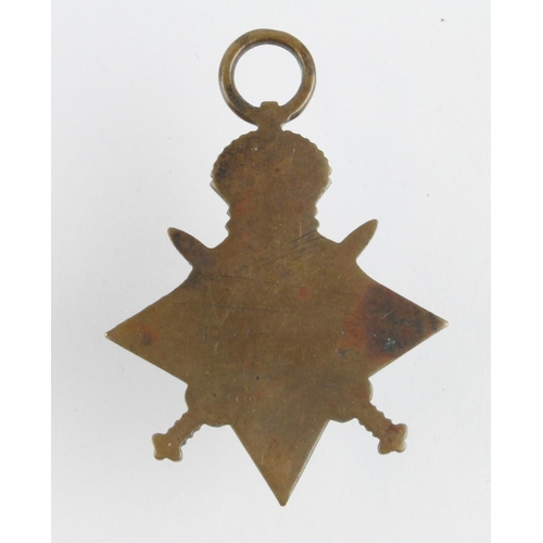 1421 - 1915 Star scarce original unnamed example.