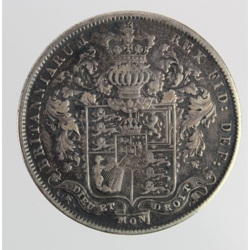 169 - Halfcrown 1826 toned VF