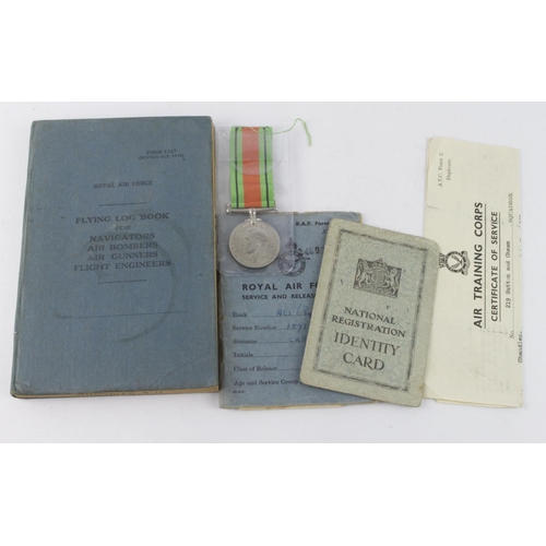 1772 - RAF Flying Log Book effective from 25/11/1944 till 4/4/1947 for 1891364 A/Gnr R H Chandler RAF. Flew... 