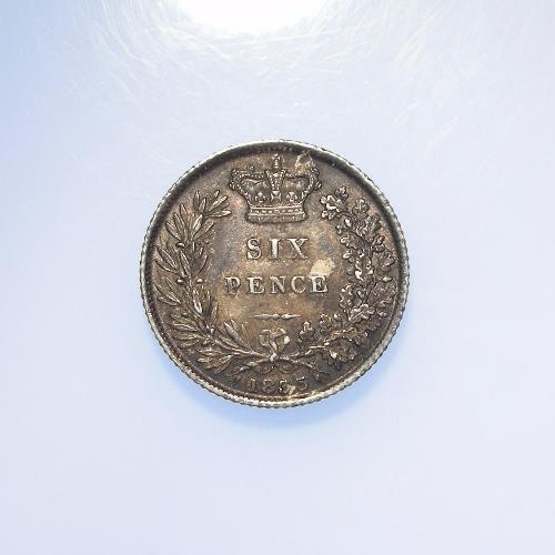 228 - Sixpence 1835 deeply toned EF