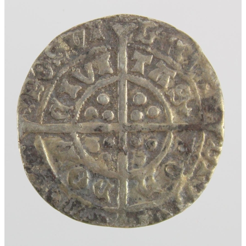 381 - Edward IV silver Groat, Light Coinage mm. sun, quatrefoils at neck, no eye in legend, S.2000, 2.59g,... 