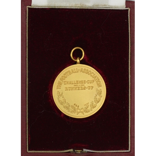 836 - FA Cup Final Runners Up Medal for the 1996 - 1997 Final between Chelsea (2) v Middlesborough (0). Me... 