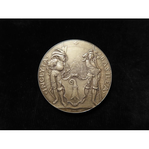 968 - Switzerland, Commemorative Medal, silver d.45mm, 49.66g: 400th Anniversary of the Birth of Hans Holb... 