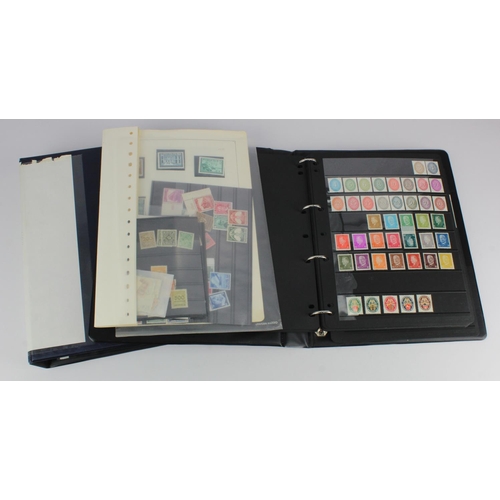 153 - Germany late Empire, Weimar Republic and 3rd Reich original collection on hagners in two binders, an... 