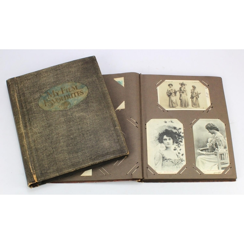 259 - Edwardian Actors / Actresses incl Evie Green, Doris Stocker, housed in two albums  (approx 120 postc... 