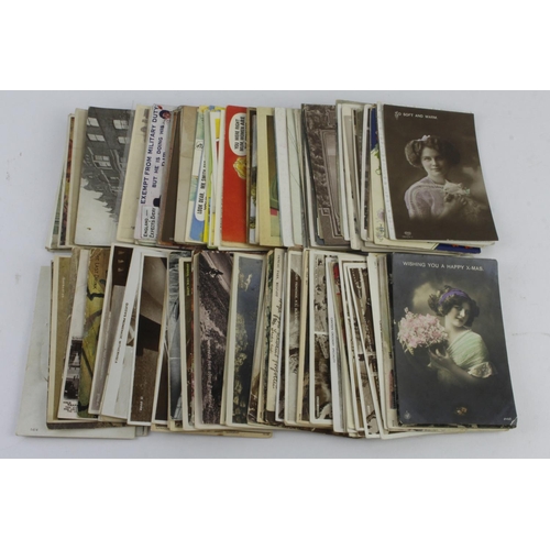 296 - Mixed original selection, advertising, comic noted (approx 138 cards)