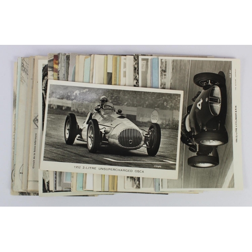 297 - Motor Racing range of old postcards, including circuits, cars, drivers, etc  (approx 35)