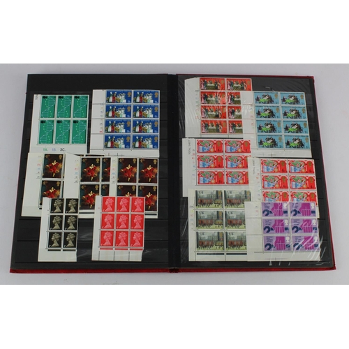 81 - GB - mint / um Controls and Cylinders in red stockbook, GV, EDVIII, GV, pre-decimal QE2.  (Qty)