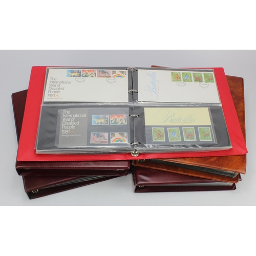 90 - GB - Presentation Packs approx 150, and similar for FDC's for each issue. From 1979 to c1995 in 5x a... 