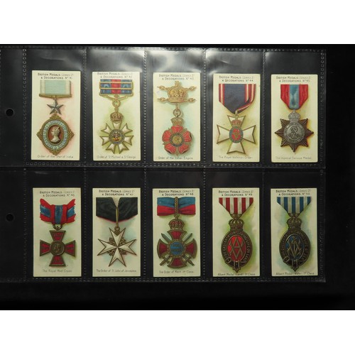 384 - Taddy - British Medals & Decorations, Series 2, complete set in pages mainly G or better cat value £... 