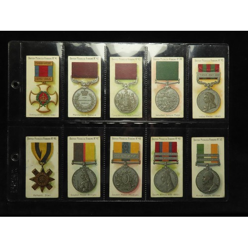 385 - Taddy - British Medals & Ribbons, complete set in pages mainly G or better cat value £750