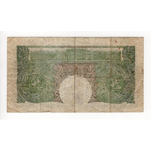 14 - Mahon 1 Pound contemporary FORGERY with 'FORGED' written on face between inked lines, an unusual err... 