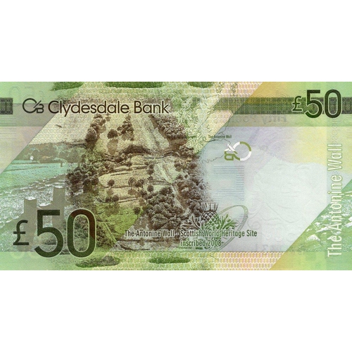 363 - Scotland, Clydesdale Bank (2), 100 Pounds dated 7th June 2009, signed David Thorburn, serial W/HS 01... 