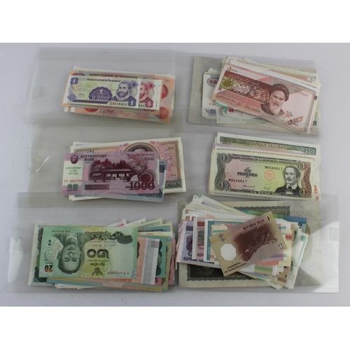 944 - World (530+), a large collection of World notes, majority Uncirculated or about, some duplication bu... 