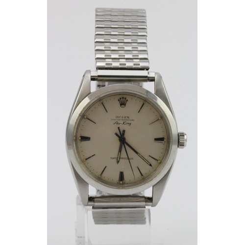 676 - Gents stainless steel cased Rolex 