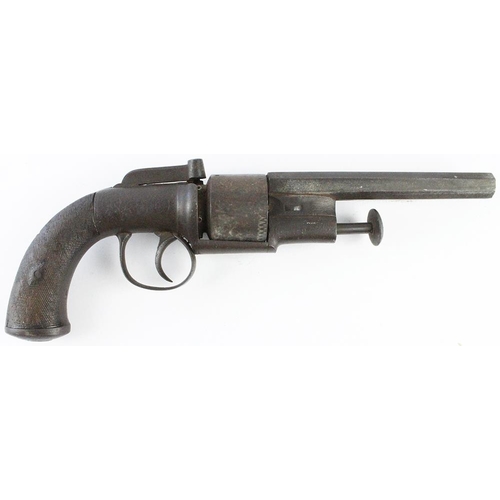 1038 - Percussion Transitional Revolver circa 1849/50, barrel 6