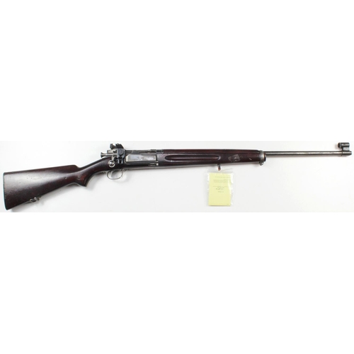 1051 - Rifle, a scarce and interesting KRAG Bolt Action Target Rifle, Calibre 6.5mm, barrel 26