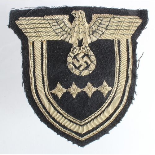 1105 - German 3rd Reich Diplomatic Corps Rank Badge. Amtrat (office) Pay Group 4a1 - 1939-1945.