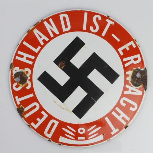 1173 - German enamel sign 