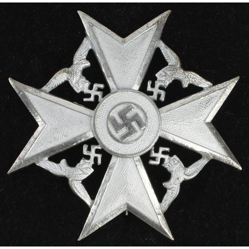 1207 - German Legin Condor Spanish Civil War Cross L/20 marked in fitted case.