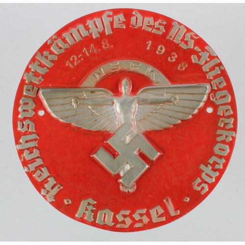 1240 - German NSKK 1938 Kassel rally badge.