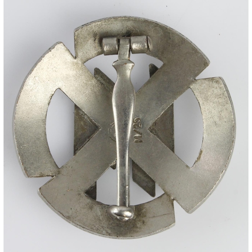 1286 - German SS Proficiency badge, maker marked.