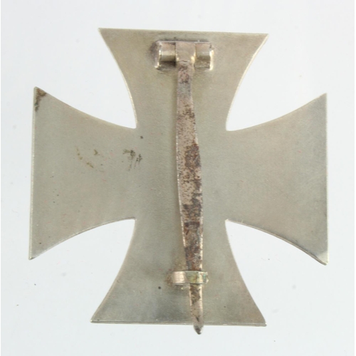 1324 - German WW2 Iron Cross 1st Class, no makers mark