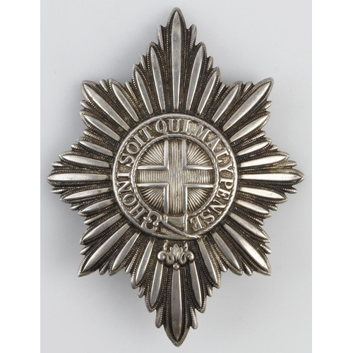 1473 - Badge, original Coldstream Guards silver plated puggaree badge No'd 7221 on reverse. Also on reverse... 