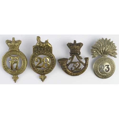 1490 - Badges various predominantly Regiment of Foot  (4)