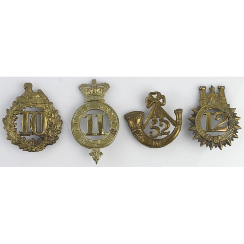 1492 - Badges various predominantly Regiment of Foot  (4)