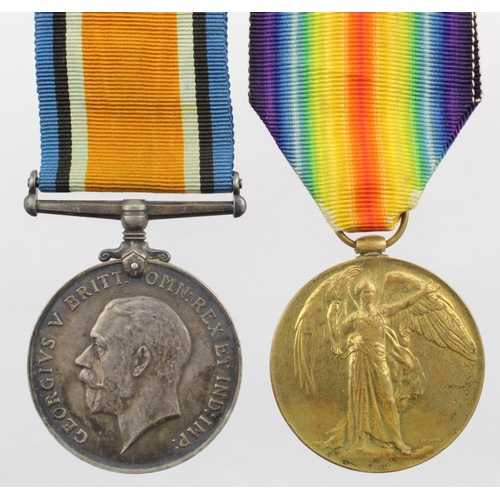 1537 - BWM & Victory Medal (50221 Cpl S H Gayner RAF) Served with 14 Sqdn. Born Thornbury, Gloucestershire.... 