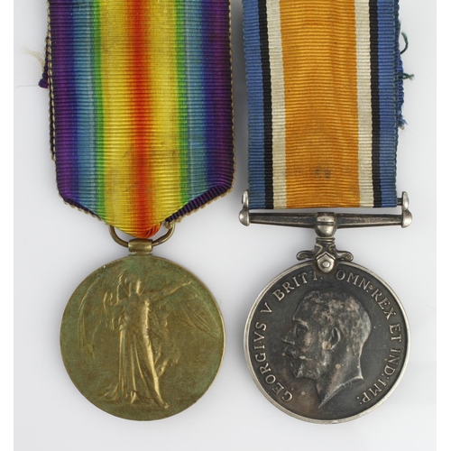 1548 - BWM & Victory medal to 315470 Pte a J Williams Tank Corps