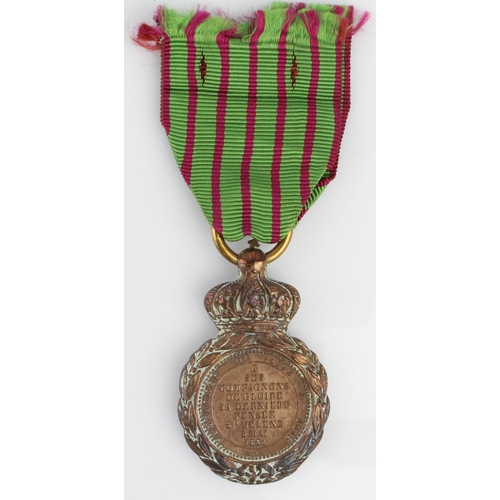 1597 - French St Helena 1821 medal awarded to Napoleon’s veteran soldiers.