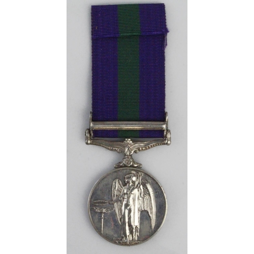 1623 - GSM QE2 with Cyprus clasp (2824092 SACW M R Turkington WRAF).