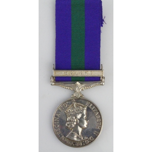 1625 - GSM QE2 with Malaya clasp (2816999 LACW J H C Hills WRAF).