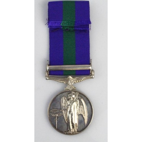 1625 - GSM QE2 with Malaya clasp (2816999 LACW J H C Hills WRAF).