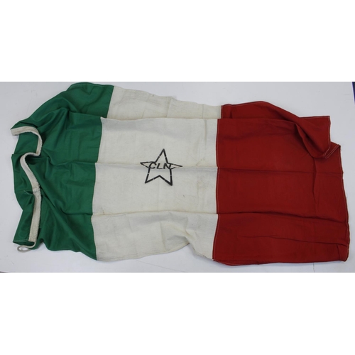 1646 - Italian WW2 national Liberation Committee CLN flag.