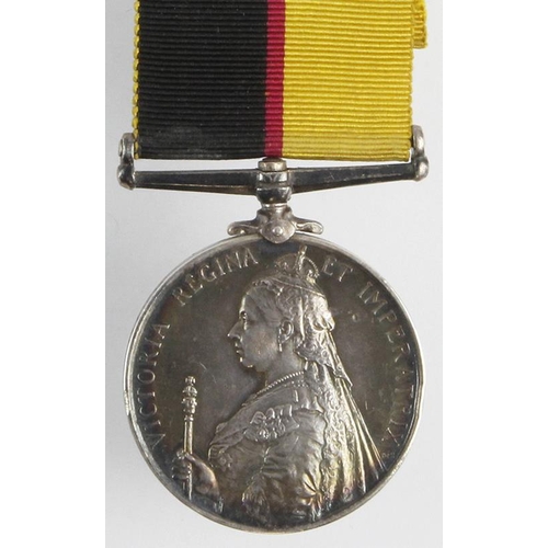 1726 - Queens Sudan Medal 1899, silver, named (3510 Pte A Grant 1/R War: R.). Also entitled to the Khedives... 