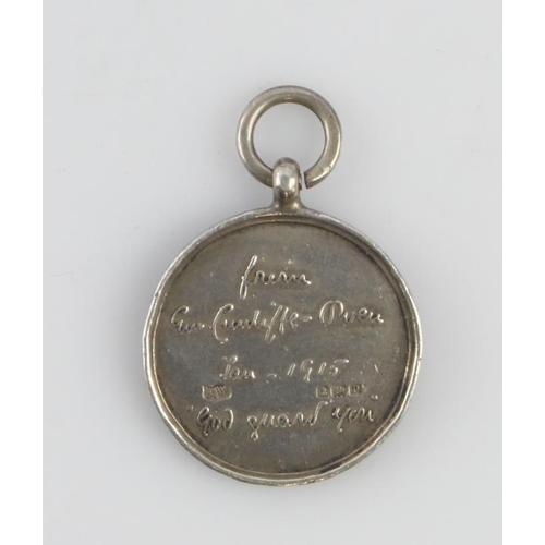 1769 - Royal Fusiliers (Sportsman's Battn.) silver Tribute Medal from Mrs. Cunliffe-Owen No. 2647 dated 191... 