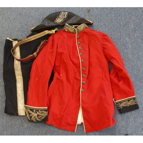 1827 - Victorian Lord Lieutenant Of Scotland, tunic, trousers, belt and cocked hat.