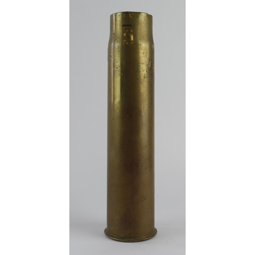 1851 - WW1 British 6 Pdr. Tank Shell Case Dated 1916. Inert