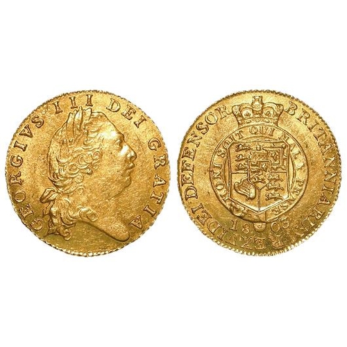 21 - Half Guinea 1803, S.3736, EF