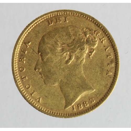 24 - Half Sovereign 1883 GF