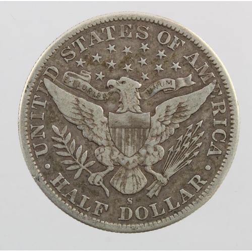 452 - USA Half Dollar 1892s (scarce) nVF