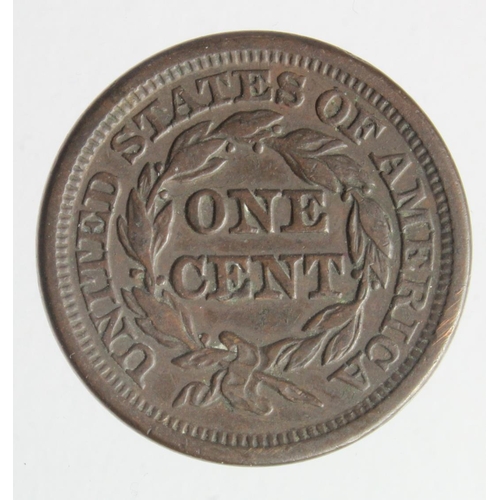 455 - USA Large Cent 1846 medium date, GVF