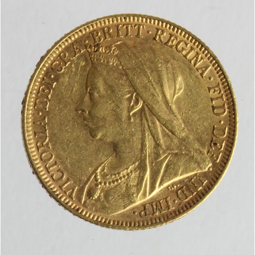 54 - Sovereign 1897m VF