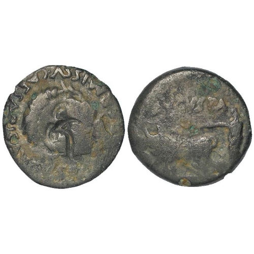 573 - Roman Provincial: Augustus AE As of Emerita Augusta (Mérida, Badajoz) Hispania 27 BC - 14 AD. Obv: F... 