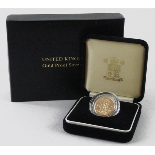 74 - Sovereign 2004 Proof FDC boxed as issued