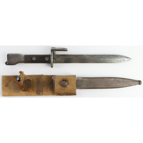 941 - Belgian F.N.FAL type bayonet, blade approx 8