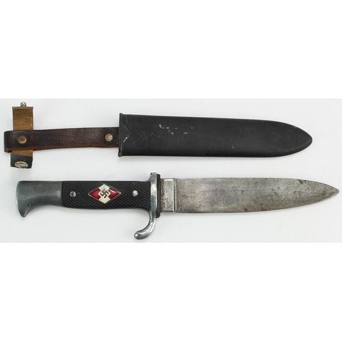 991 - German HJ dagger, M7/42, 1940 and RZM marked blade.